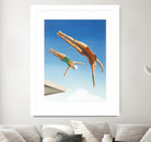 High Dive by Gregory Garrett on GIANT ART - white contemporary