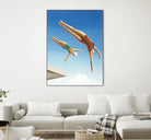 High Dive by Gregory Garrett on GIANT ART - white contemporary