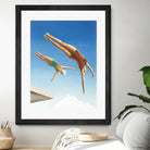 High Dive by Gregory Garrett on GIANT ART - white contemporary