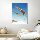 High Dive by Gregory Garrett on GIANT ART - white contemporary