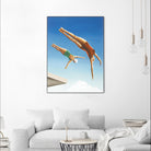 High Dive by Gregory Garrett on GIANT ART - white contemporary