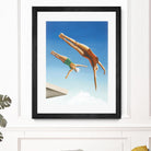 High Dive by Gregory Garrett on GIANT ART - white contemporary