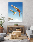 High Dive by Gregory Garrett on GIANT ART - white contemporary