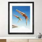 High Dive by Gregory Garrett on GIANT ART - white contemporary