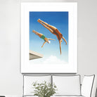 High Dive by Gregory Garrett on GIANT ART - white contemporary