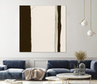 Sepia G by Franka Palek on GIANT ART - beige abstract
