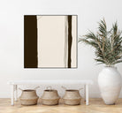 Sepia G by Franka Palek on GIANT ART - beige abstract