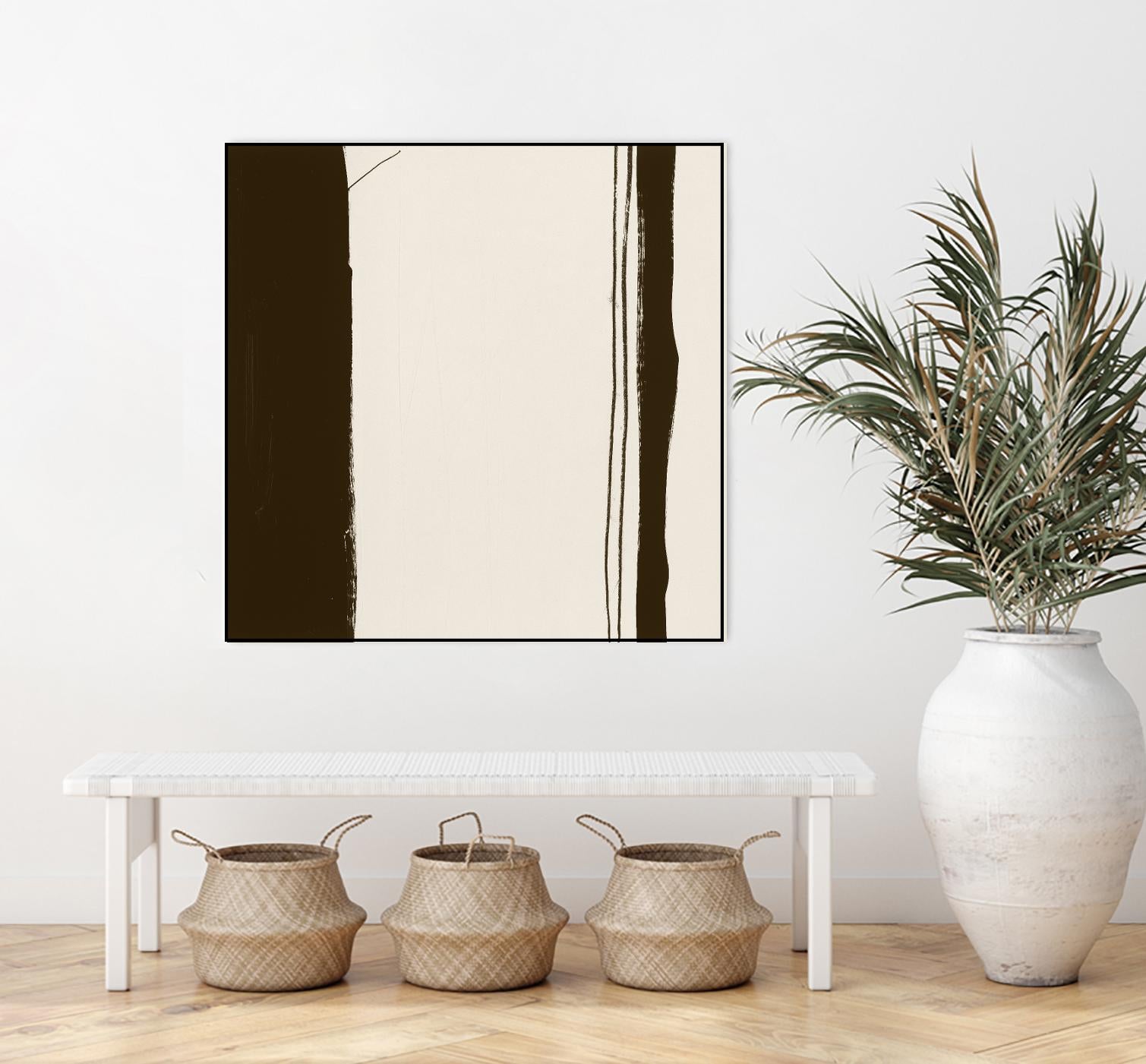 Sepia G by Franka Palek on GIANT ART - beige abstract