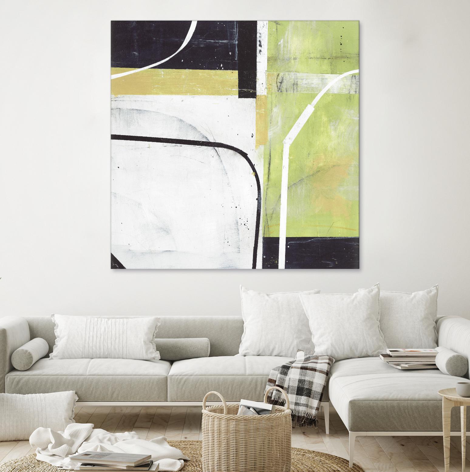 Interface 3 by JB Hall on GIANT ART - green abstract