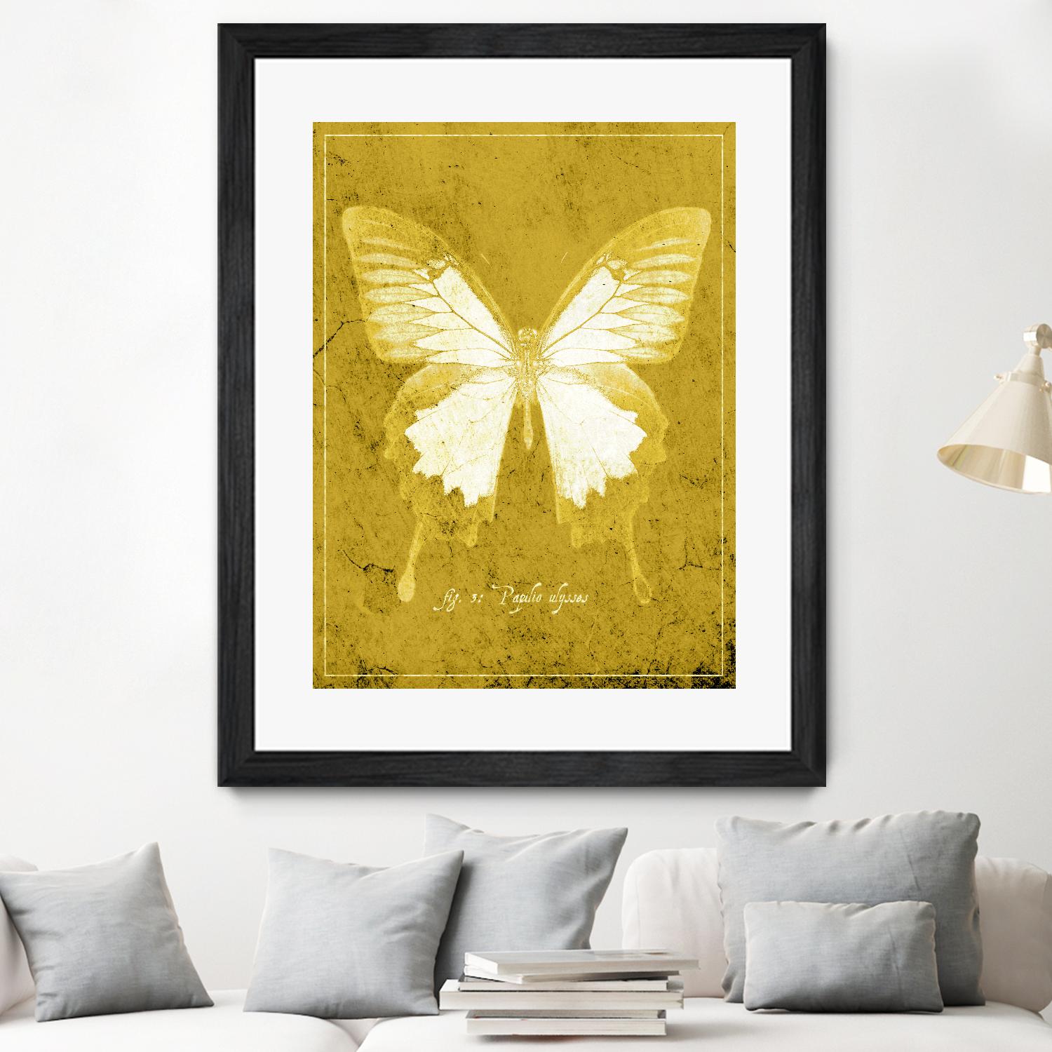 Butterfly L by GI ArtLab on GIANT ART - pink animals
