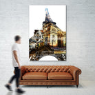 Paris Spirit by THE Studio on GIANT ART - yellow city scene
