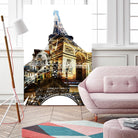 Paris Spirit by THE Studio on GIANT ART - yellow city scene