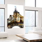 Paris Spirit by THE Studio on GIANT ART - yellow city scene