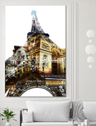 Paris Spirit by THE Studio on GIANT ART - yellow city scene