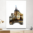 Paris Spirit by THE Studio on GIANT ART - yellow city scene