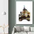 Paris Spirit by THE Studio on GIANT ART - yellow city scene