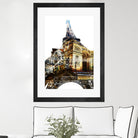 Paris Spirit by THE Studio on GIANT ART - yellow city scene