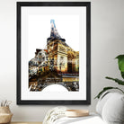Paris Spirit by THE Studio on GIANT ART - yellow city scene