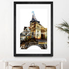 Paris Spirit by THE Studio on GIANT ART - yellow city scene