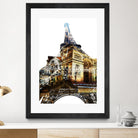Paris Spirit by THE Studio on GIANT ART - yellow city scene