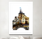 Paris Spirit by THE Studio on GIANT ART - yellow city scene