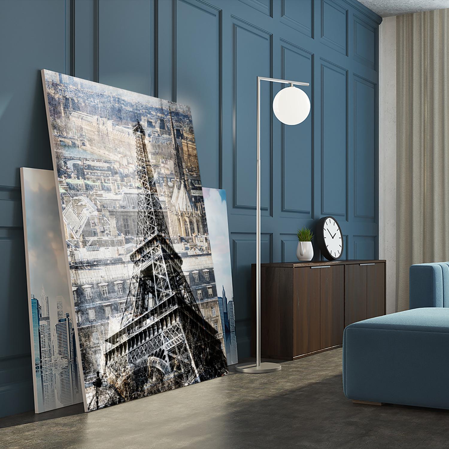 Paris by THE Studio on GIANT ART - black city scene