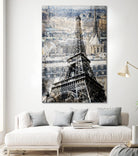 Paris by THE Studio on GIANT ART - black city scene