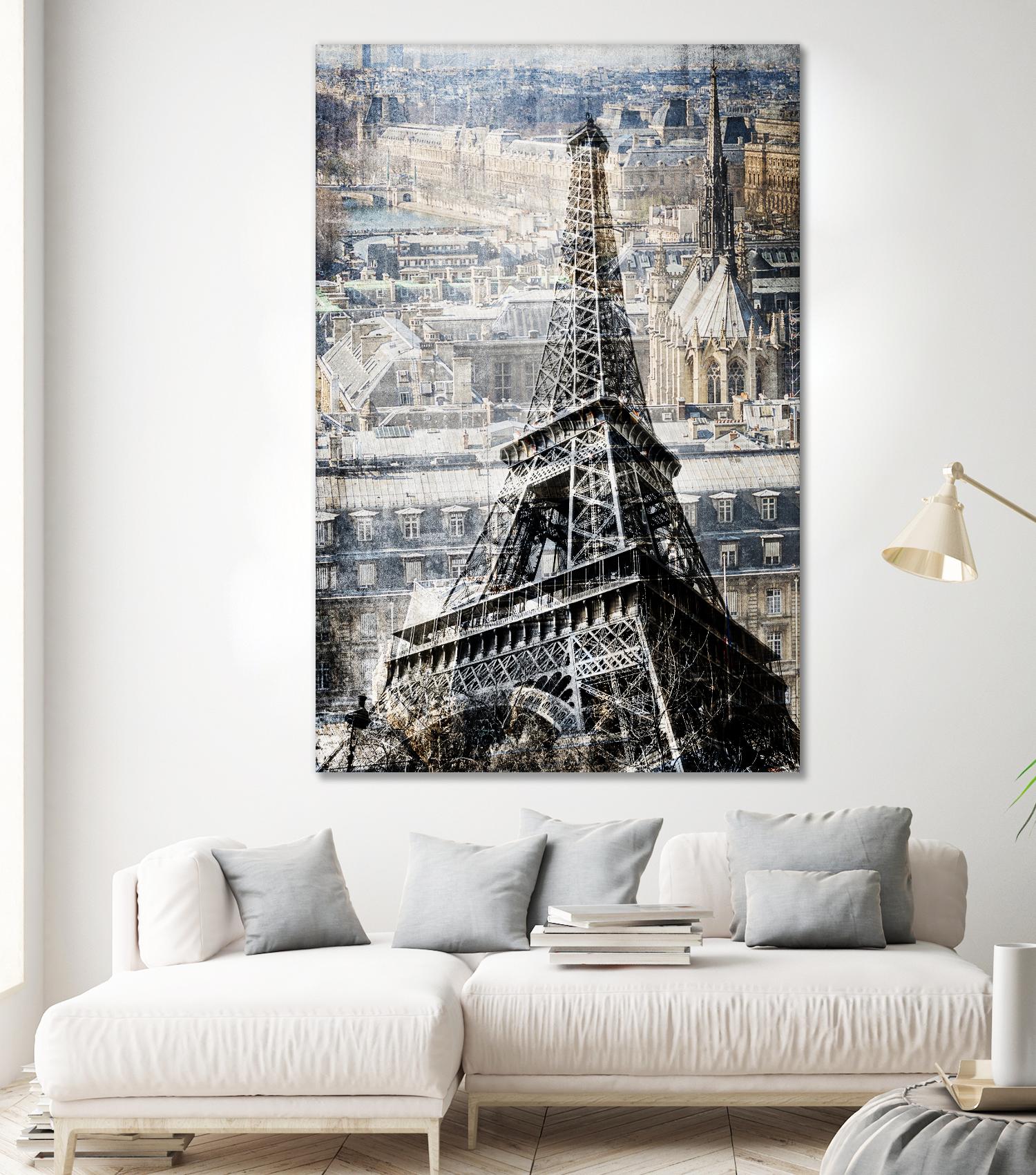 Paris by THE Studio on GIANT ART - black city scene