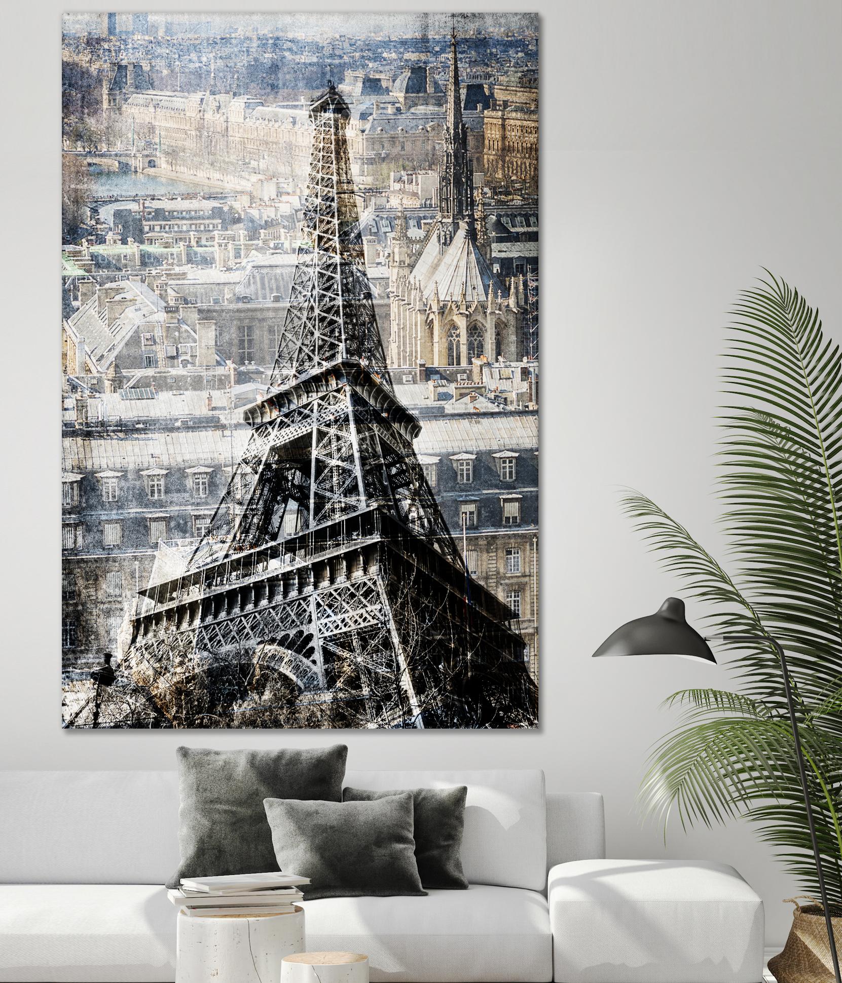 Paris by THE Studio on GIANT ART - black city scene