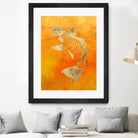 Koi by THE Studio on GIANT ART - beige oriental