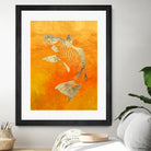 Koi by THE Studio on GIANT ART - beige oriental