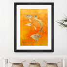 Koi by THE Studio on GIANT ART - beige oriental