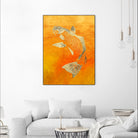 Koi by THE Studio on GIANT ART - beige oriental