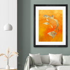 Koi by THE Studio on GIANT ART - beige oriental
