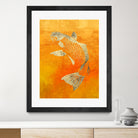 Koi by THE Studio on GIANT ART - beige oriental