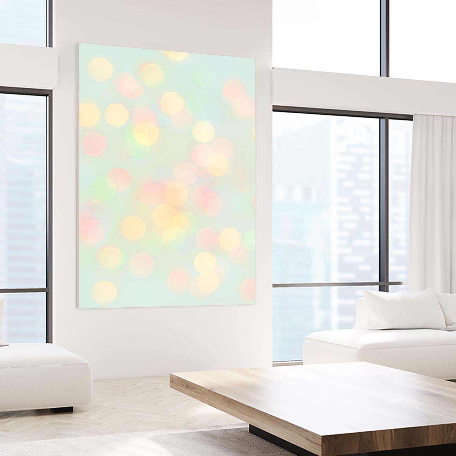 Sparkle by Libertad Leal on GIANT ART - pink abstract