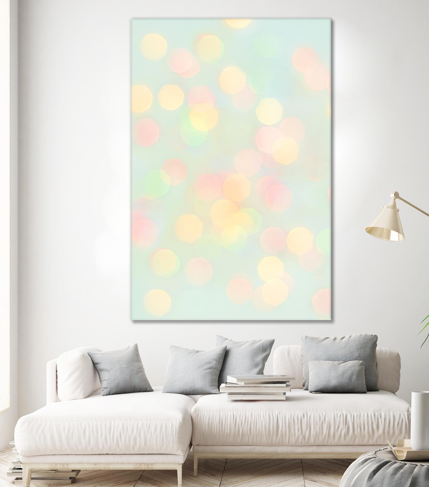 Sparkle by Libertad Leal on GIANT ART - pink abstract