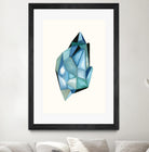 Faceted Gem C by Natasha Marie on GIANT ART - blue abstract