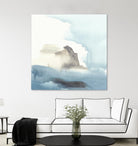 Seaview 3 by Natasha Marie on GIANT ART - grey landscape