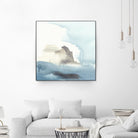 Seaview 3 by Natasha Marie on GIANT ART - grey landscape
