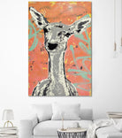 Fawn by Urban Soule on GIANT ART - green animals