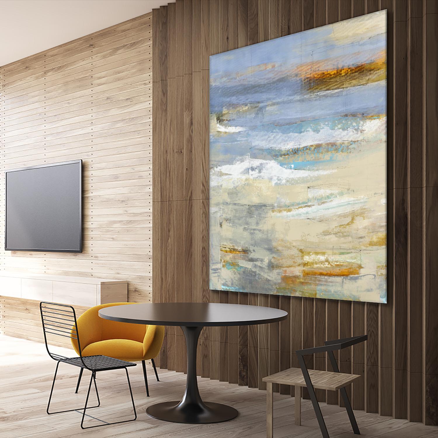 Chalcedony by Harris, Maeve Harris on GIANT ART - beige abstracts paint