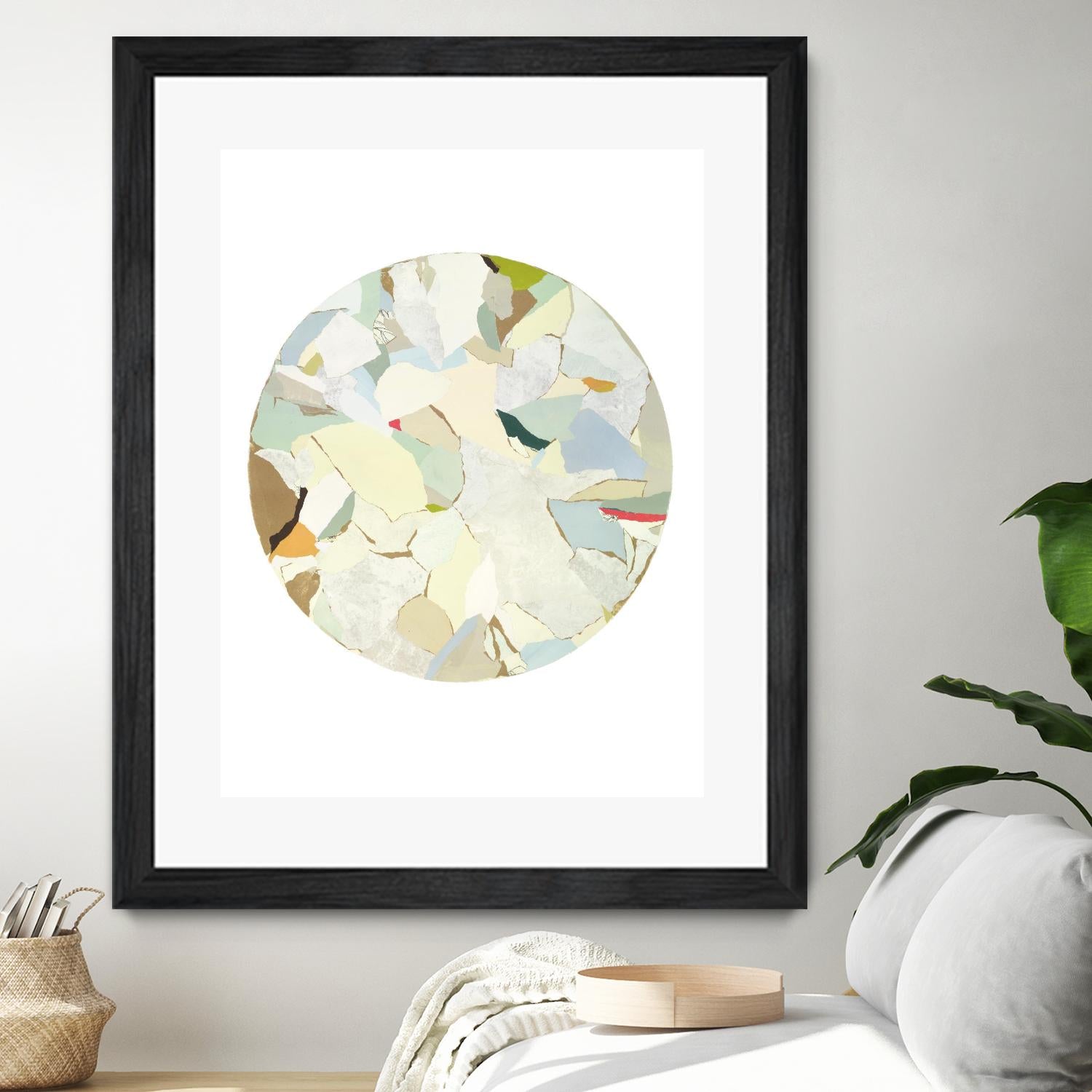 Radial Bliss by KG Studio on GIANT ART - blue abstracts circle