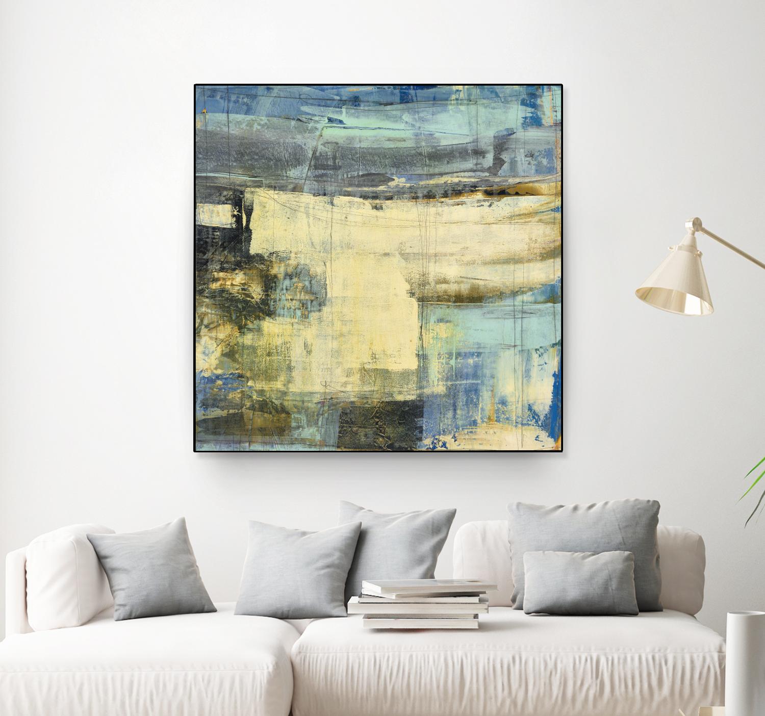 Primary Jetty 2 by Maeve Harris on GIANT ART - beige abstract