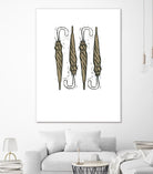 Umbrella Group 1 by Harvey, Brenna Harvey on GIANT ART - black still life fashion