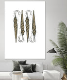 Umbrella Group 1 by Harvey, Brenna Harvey on GIANT ART - black still life fashion