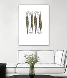 Umbrella Group 1 by Harvey, Brenna Harvey on GIANT ART - black still life fashion