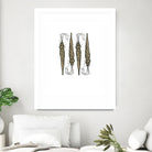 Umbrella Group 1 by Harvey, Brenna Harvey on GIANT ART - black still life fashion