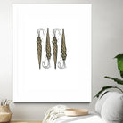 Umbrella Group 1 by Harvey, Brenna Harvey on GIANT ART - black still life fashion