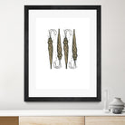 Umbrella Group 1 by Harvey, Brenna Harvey on GIANT ART - black still life fashion